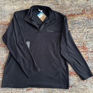 NWT Columbia fleece quarter zip pull over